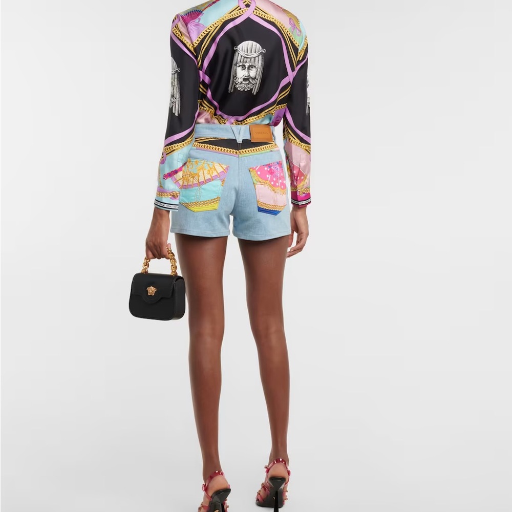 VERSACE Denim shorts